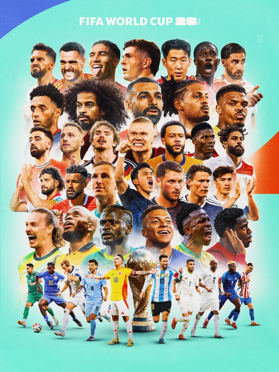 FIFA have released the official World Cup Poster.