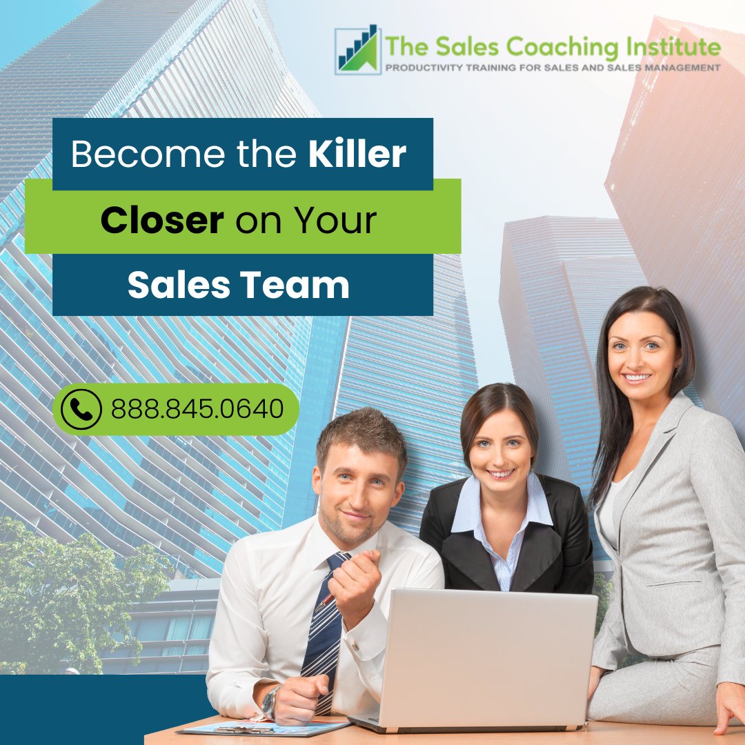 SALESCOACH1064's tweet image. If you want to stand out in your sales team, it’s time to become the closer. This white paper outlines proven techniques to lead prospects toward a confident YES every time.

salescoach.us/executive-sale… 
#salesclosing #salessuccess #salestraining #salescoaching