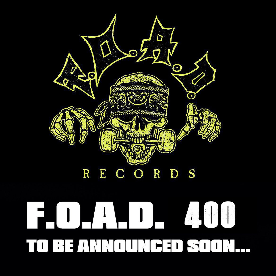 foadrecords's tweet image. Time is coming to start the countdown to the 400th F.O.A.D. release! As always, we have decided to dedicate a "big" number in our catalog to something truly special and rotten to the core... once again a boxset. In a few days there will be a teaser video to announce F.O.A.D. 400!