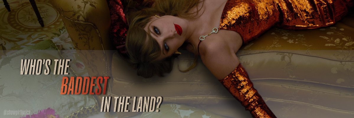 showgirllyrics's tweet image. 🏆| “The Life of a Showgirl” and “The Fate of Ophelia” are both expected to remain #1 for a seventh consecutive week in the Billboard 200 and Hot 100, respectively.

—She has broken the tie with Adele (25/Hello) and will tie with Michael Jackson (Thriller/Billie Jean) and Drake…