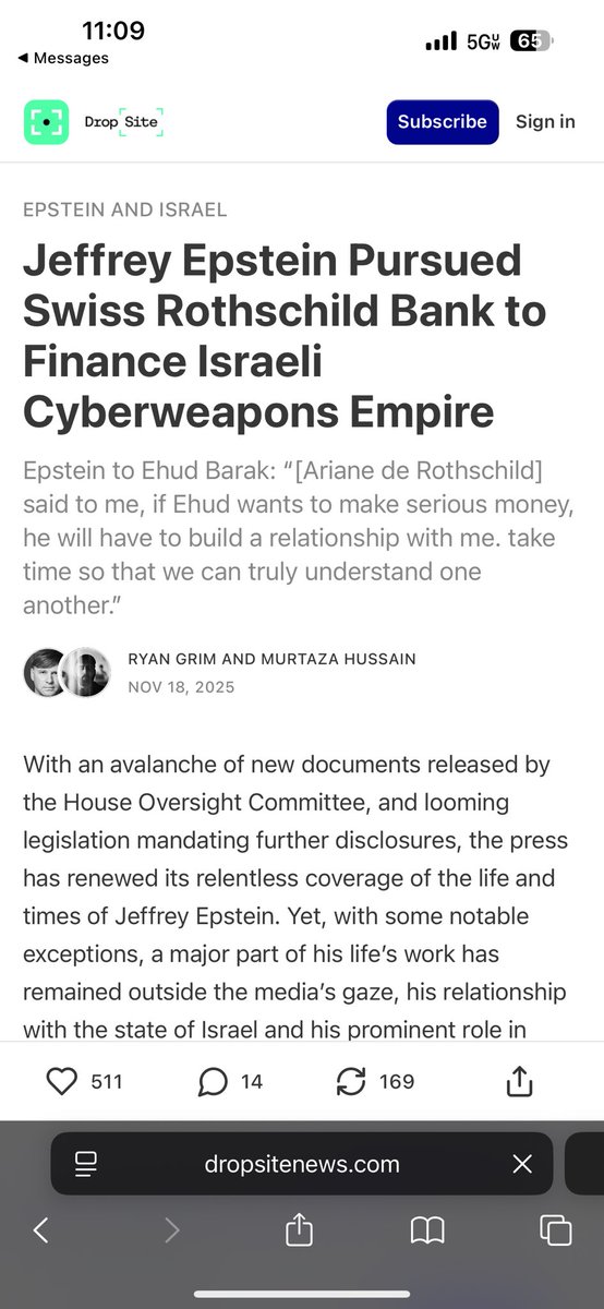 IanCarrollShow's tweet image. We know who Epstein worked for- and don’t let them tell you otherwise:

dropsitenews.com/p/jeffrey-epst…