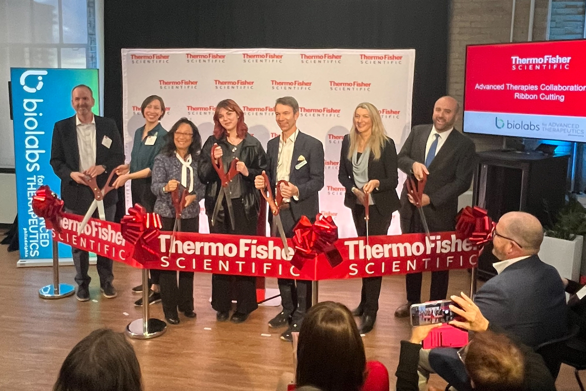 Great to join @ThermoFisher in Philadelphia to celebrate their new Advanced Therapies Collaboration Center. This state-of-the-art facility is a win for our life sciences sector, supports startups + will attract more biotech investment. #LifeSciencesInPA