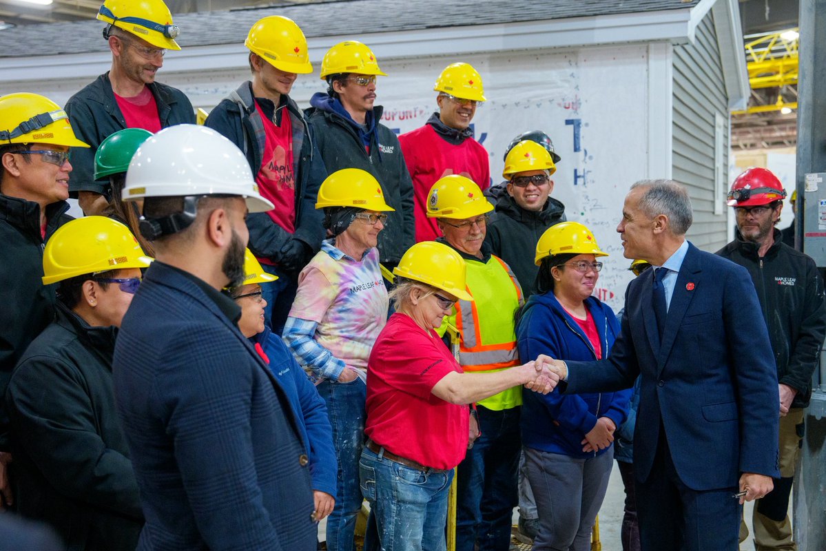 MarkJCarney's tweet image. Canada’s new government is focused on bringing down the cost of living.

That’s why we cut taxes for 22 million Canadians — so workers can keep more of every paycheque, and to help you get ahead.