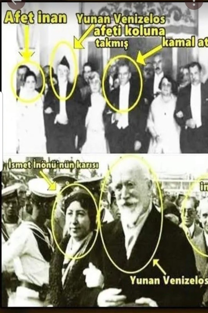 Kuranimucahedem's tweet photo. @tanjuozcanchp İngilizlerle kim işbirliği yapmadı ki senin atan da sözümona Kurtuluş Savaşı'ndan Lozan sonrasına kadar İngilizlerle Fransızlarla içiçeydi onlarla işbirliği yapıp Osmanlıyı bitirdiler sonra beraberce kutlamalar yaptılar
Hanımlarını da onların kollarına taktırarak teşekkür ettiler https://t.co/F8TqiKyP24