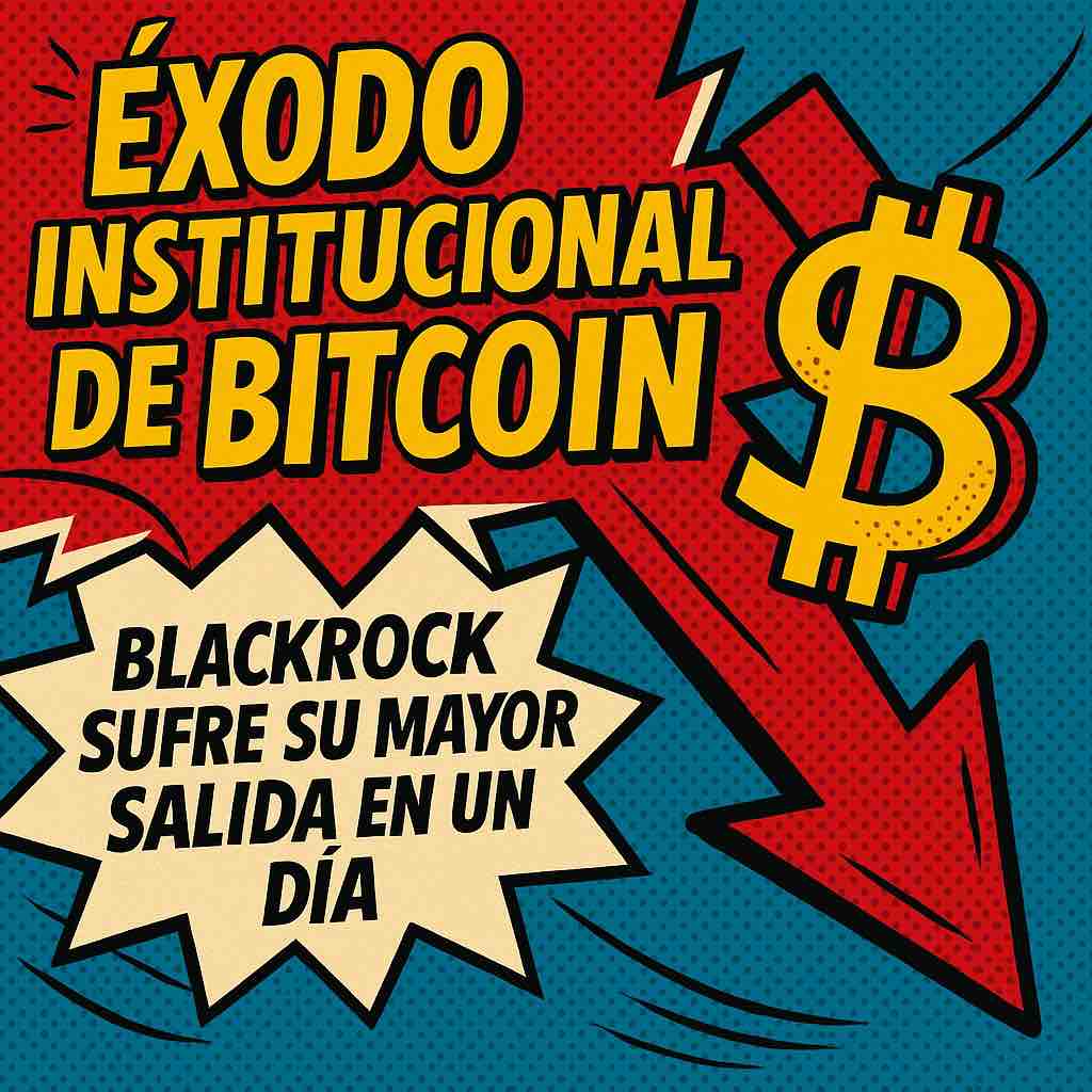 cripto_t's tweet image. BlackRock sufre su mayor salida en un día: ¿qué está detrás del éxodo institucional de Bitcoin? Subtítulo criptotendencias.com/actualidad/bla…