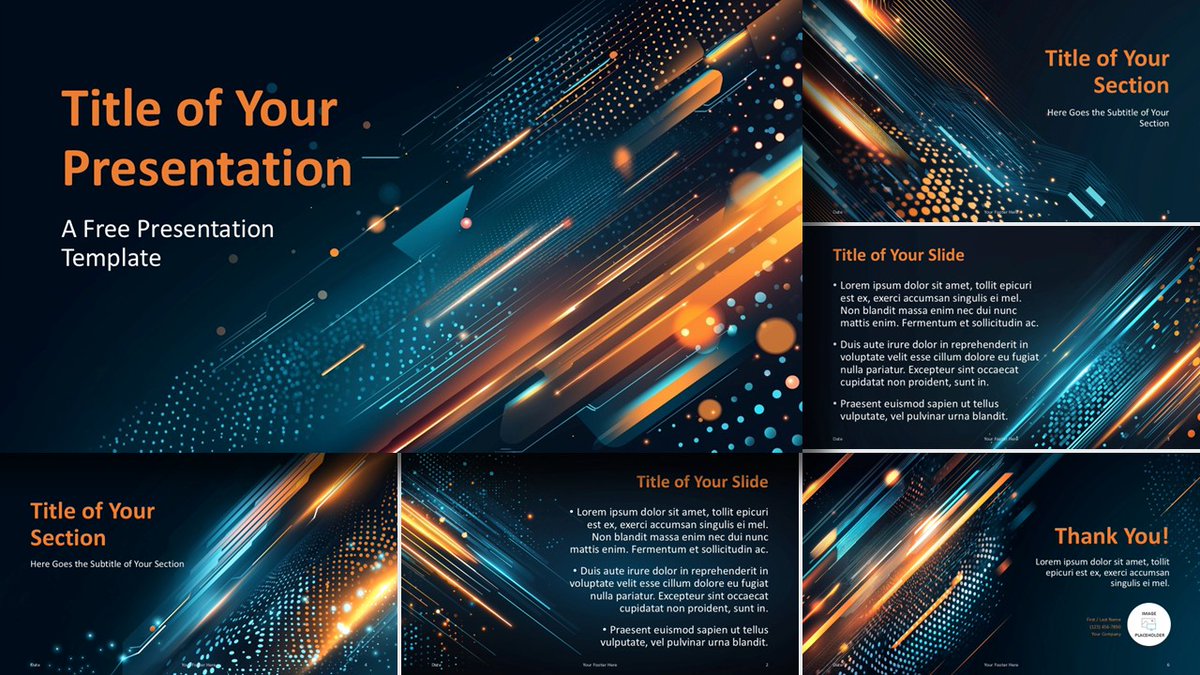 PresentationGo's tweet image. Bring energy to your story with Digital Velocity — neon streaks, bold contrast, and a fast-tech vibe ready for your ideas. 🔥🚀
#PowerPoint #GoogleSlides #technology 

Download it for free: 🔗 tinyurl.com/digital-veloci…