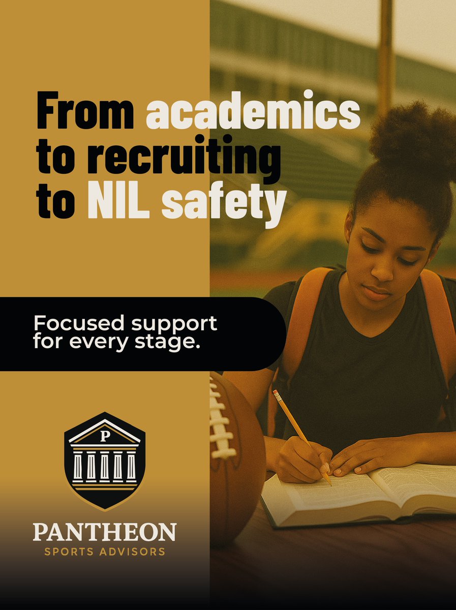 pantheon_sa's tweet photo. From academic excellence to college recruitment and NIL security.  We've got you covered. Targeted advice for every critical stage of your athlete's development

Focused support for every stage Visit our website:  https://t.co/vetB9FkuWk

 #NIL #Recruiting #Academics #Pantheon360 https://t.co/wh8ujosuCJ