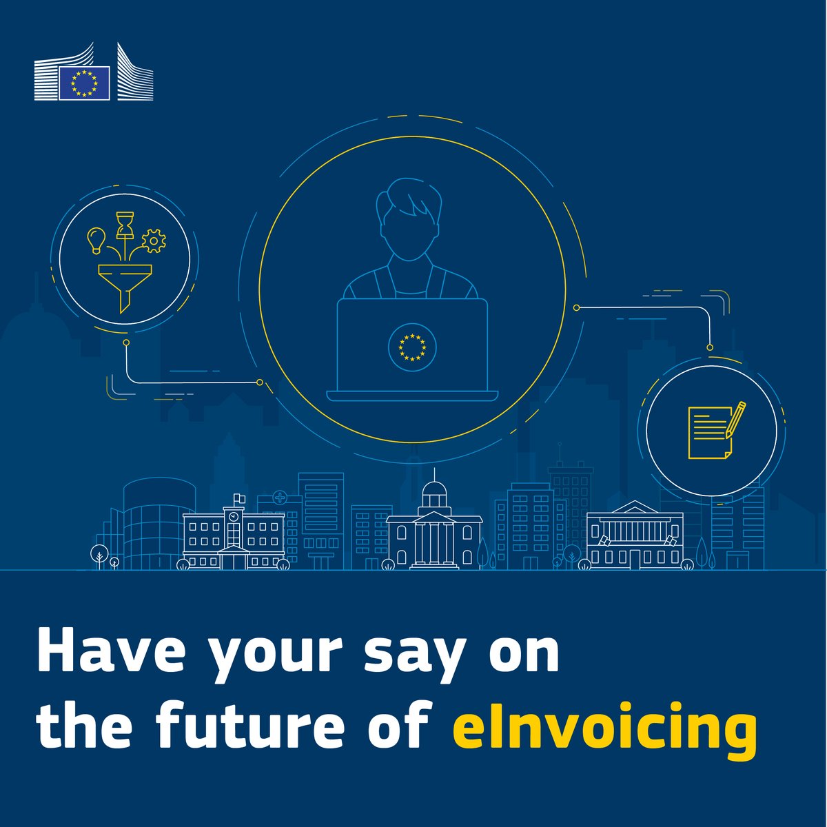 EU_Growth's tweet image. 💻📄 Have your say on the future of #eInvoicing in the EU!

We are seeking views on how to improve eInvoicing harmonisation and interoperability to support a more integrated digital single market: link.europa.eu/CBd6br

This call is open until 17/12/2025.

#EUHaveYourSay