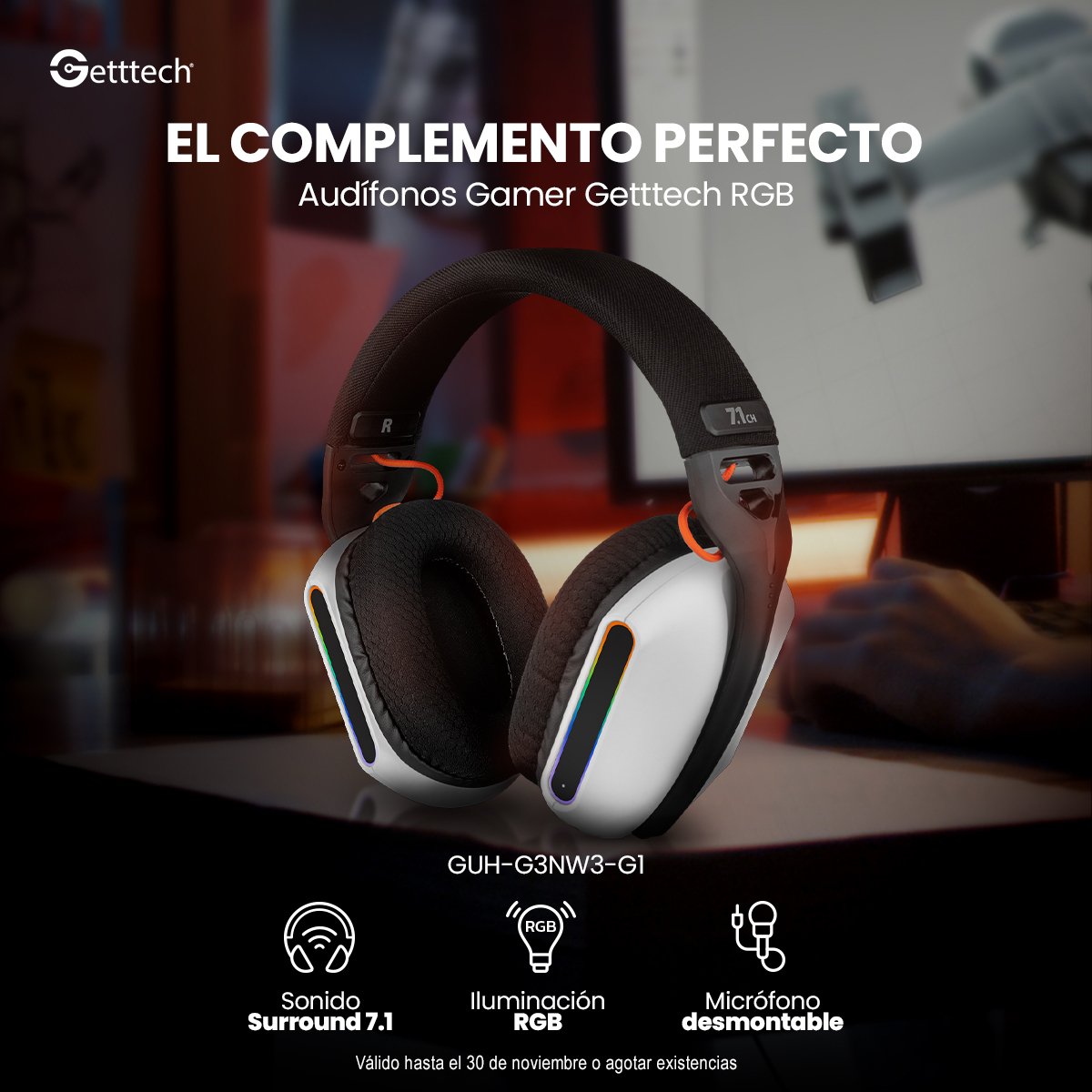 PCH_Connect's tweet image. 🎮 Potencia tu setup o tu negocio con @getttech  RGB
💥 Audio envolvente, confort total y estilo que vende

👉 Descúbrelos aquí
shop.pchconnect.com/productos/diad…

#Getttech #Gaming #TechSolutions #PCHConnect