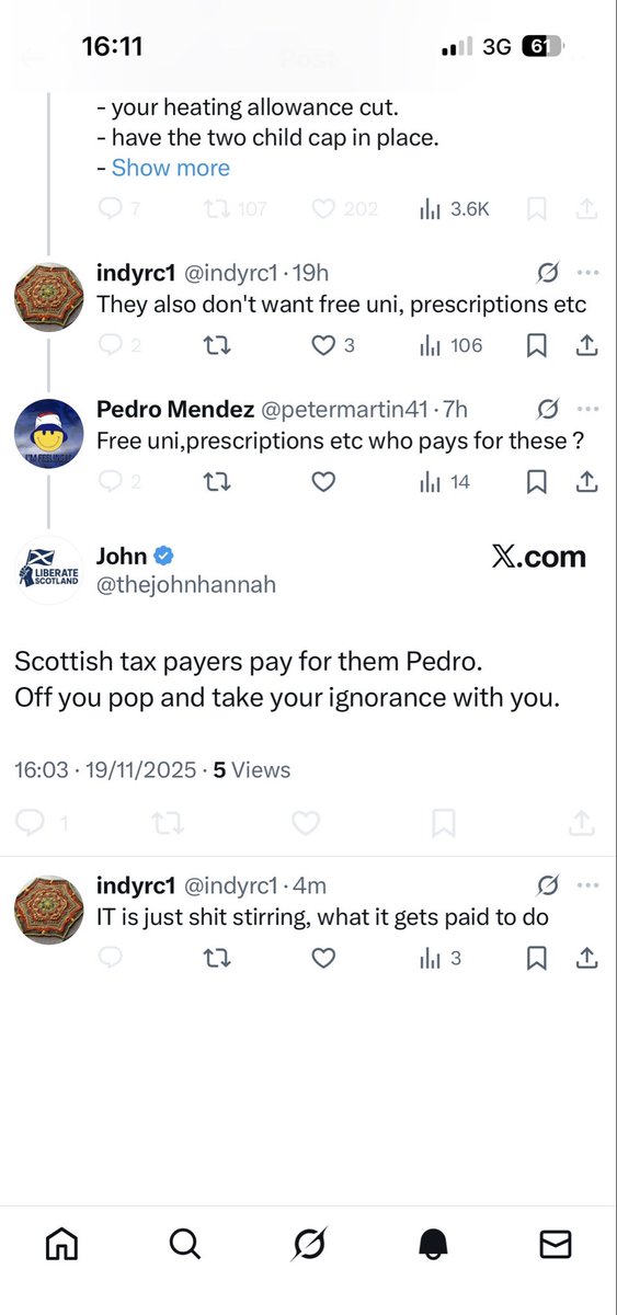 These 2 clowns here don’t like when you ask them straightforward questions they answer with bullshit then block you from answering back must’ve hit a nerve somewhere typical Nationalist sitting on the taxpayers gravy train 👀