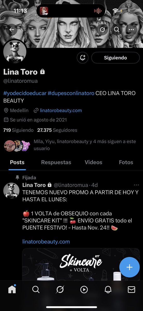_PRojas0's tweet photo. @linatoromua @linatorobeauty Quiero ganarme la rifa porque amo la marca y me muero por probar estos productos ya que no los he podido comprar #linatorobeauty https://t.co/R3JKOc762t