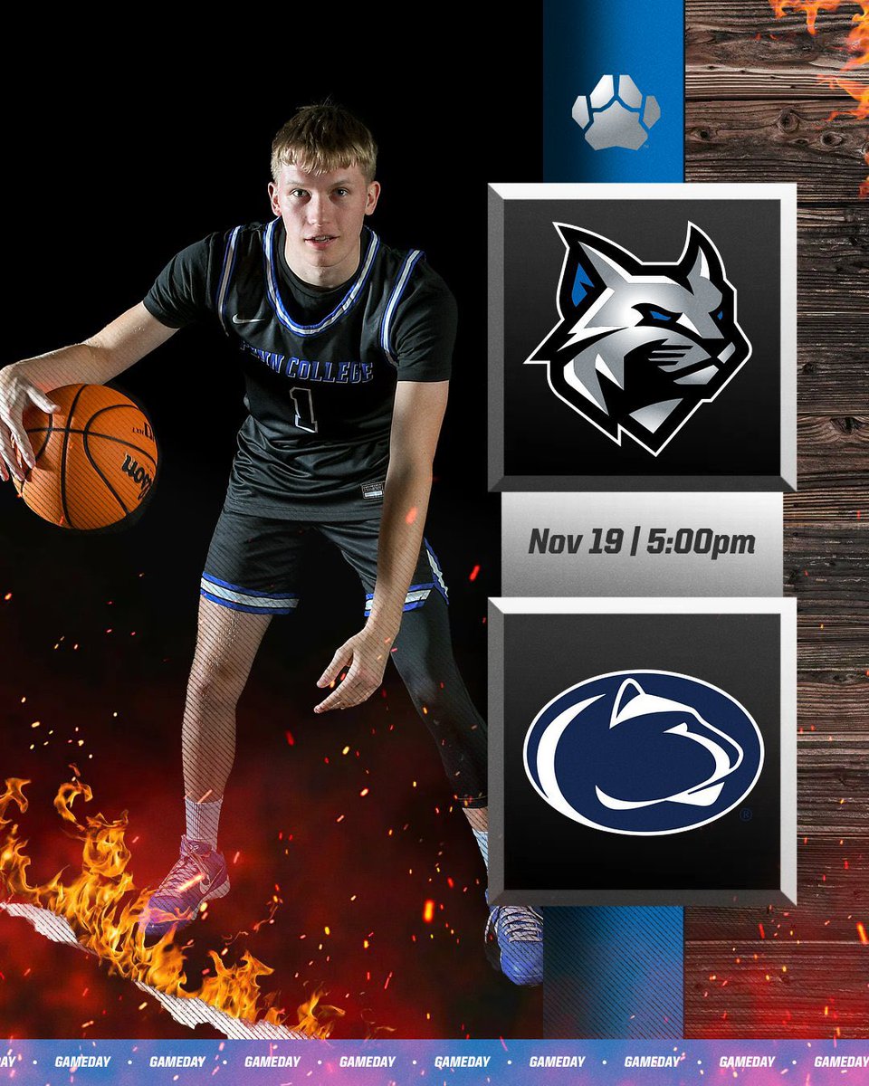 PCTMBasketball's tweet photo. 🏀 GAME DAY‼️
Your #pcthoops squad returns to Bardo Gym today to take on the Lions❕

📆 Nov 19, 2025
⏰ 5:00pm
📍 Williamsport, Pa | Bardo Gym
🆚 Penn State Altoona
💻 https://t.co/RsMIgMLDdi

We fight… TOGETHER‼️
🏆🏀💙💯🔥
#championsconquertogether https://t.co/k4t4mF0y49