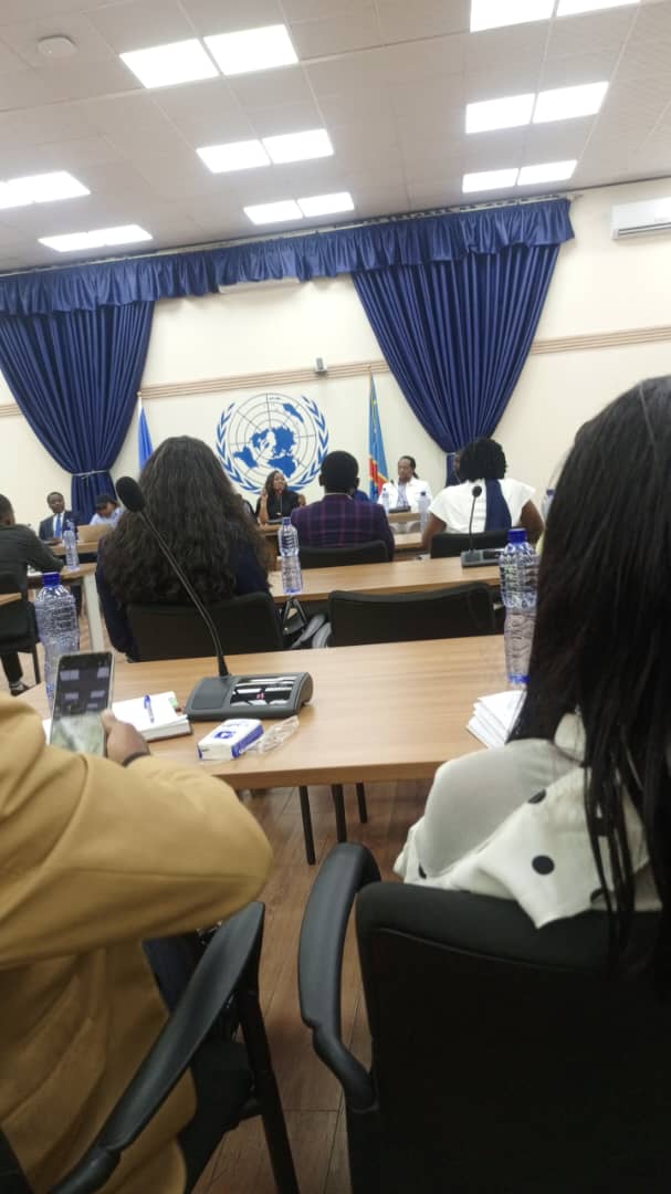 CarlosHyom29014's tweet photo. #RDC, nous avons eu l'honneur de participer dans un atelier avec la monusco en tant que jeune leader. https://t.co/kfpSBdBDkX