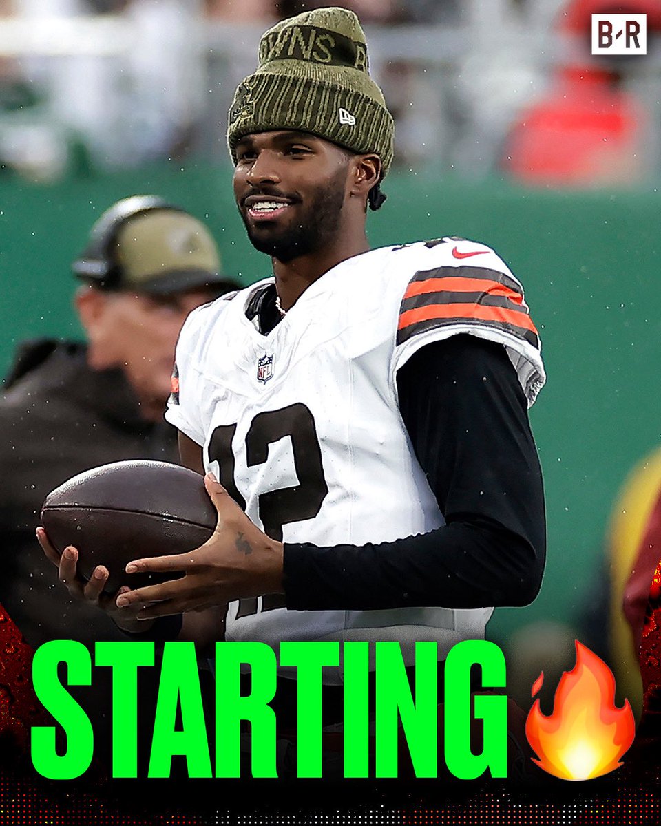 BleacherReport's tweet image. Shedeur Sanders is making his FIRST OFFICIAL START of his NFL career this week against the Raiders ⌚🔥