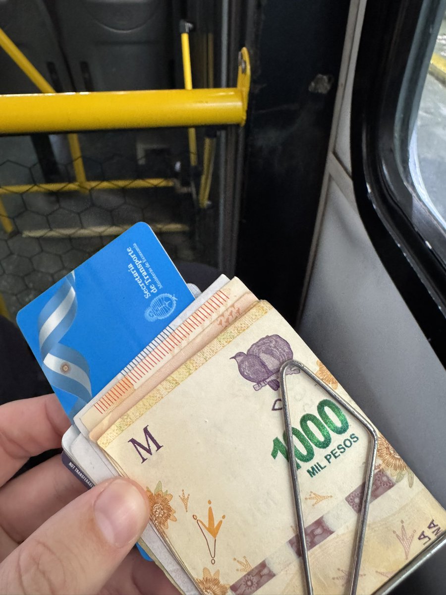 Have a charged SUBE card, a stack of mil pesos, and riding the 108 bus to La rural. 

Feel like I’m actually in Buenos Aires now