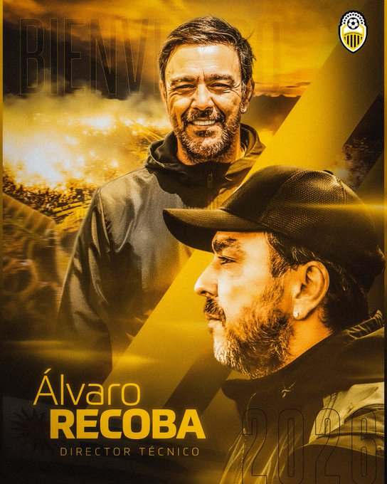 SVargasOK's tweet photo. 🚨 [OFICIAL] ¡Álvaro Recoba, nuevo entrenador del Deportivo Táchira!

🇺🇾 El 'Chino' vuelve a los banquillos, luego de su experiencia en Nacional de Montevideo (2023-2024), para hacerse cargo del 'Carrusel Aurinegro' de cara al 2026.