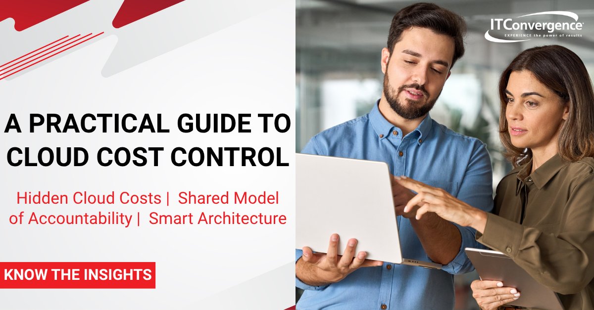 IT_Convergence's tweet image. Architects, your cloud design is your cost strategy. Discover how to eliminate waste, enable visibility, and architect for resilience with OCI.

na2.hubs.ly/H0270M_0 

#CloudCostControl #Cloud #CloudCost #OCI