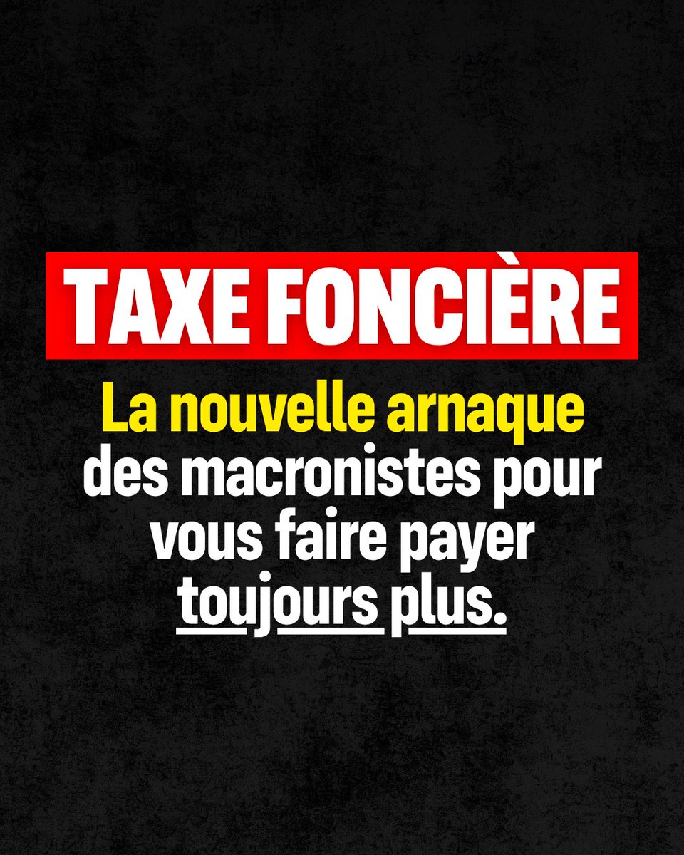 Clemence_Guette's tweet image. La nouvelle arnaque des macronistes pour vous faire payer toujours plus.

Vous êtes propriétaire de votre logement ?

Vous faites peut-être partie des 7,4 MILLIONS de foyers qui vont devoir payer beaucoup plus de taxe foncière l&apos;année prochaine.

En moyenne, les ménages vont…