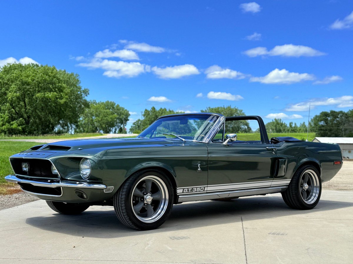 AnthonyCalleja's tweet photo. Mustang Fever!
1968 Ford Mustang Convertible Cobra GT 350
#mustang #fordmustang #ford #shelby #gt500 #gt350r #Mach1 #californiaspecial #gta #boss #boss302 #boss351 #shelby #colbra https://t.co/y2RUuOEBqH