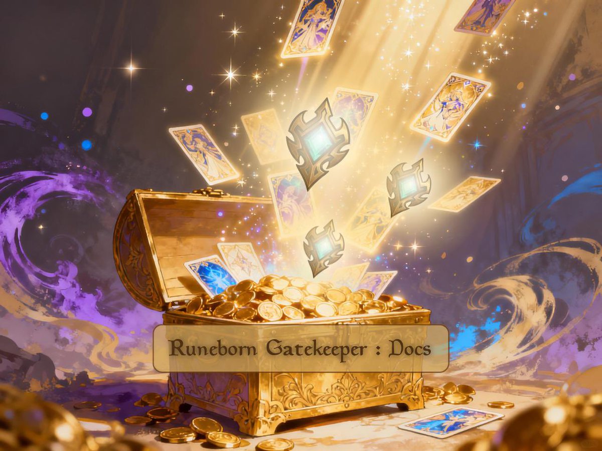 Runebornio's tweet image. Runeborn Docs Are Now Live!

You can now explore our full documentation — gameplay guides, features, token mechanics, systems, and more.

Everything you need to understand the Runeborn ecosystem is now in one place.

And for those watching closely… something big is on the…