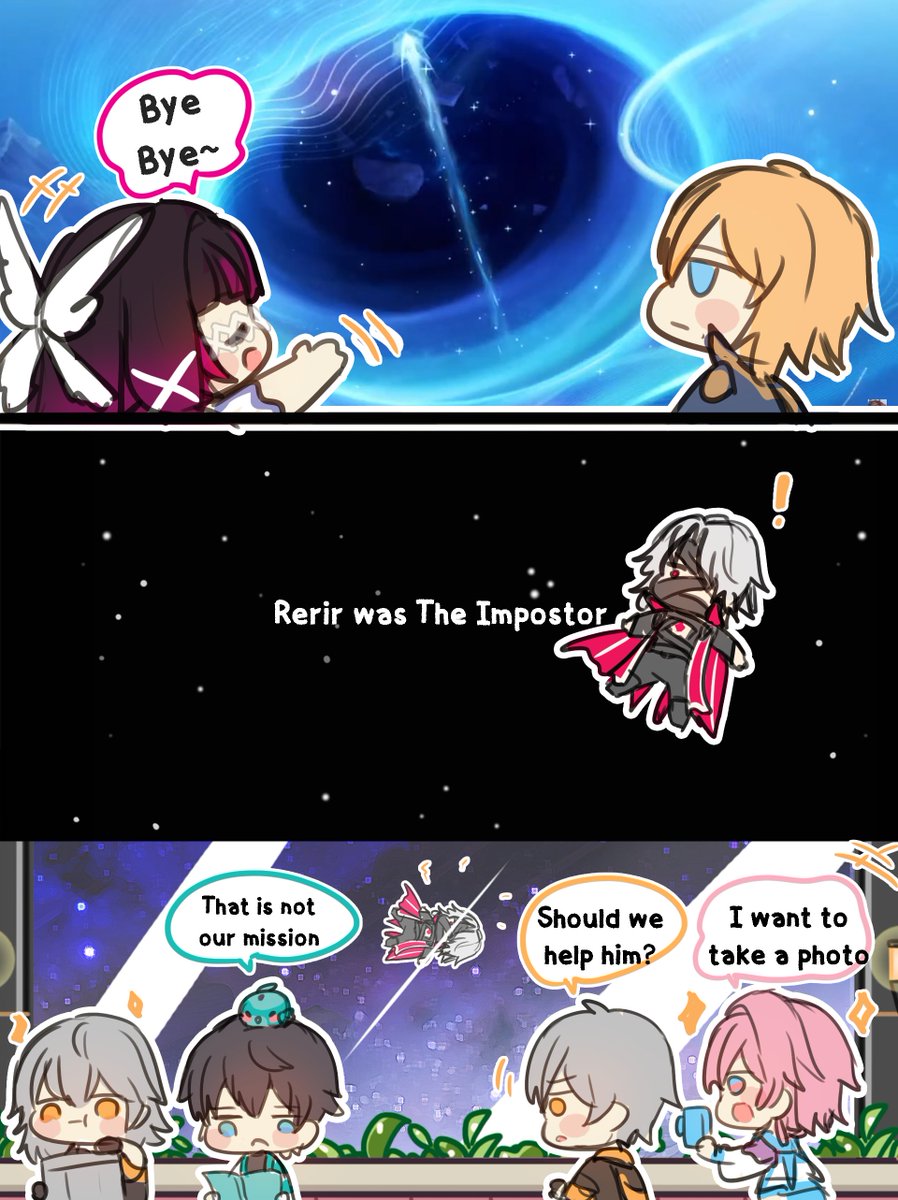 pun_rii's tweet image. 😅 #rerir #Columbina #dainsleif #danheng #caelus #stelle #March7th #xiao ? #genshin #HonkaiStarRail