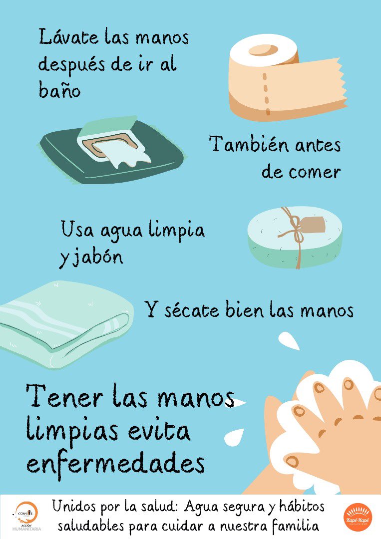 Seguimos trabajando para promover el acceso a agua segura, a familias de la
comunidad de Toledo en Delta Amacuro. El consumo de agua segura reduce las enfermedades gastrointestinales y de la piel, especialmente en menores de 5 años y personas mayores.