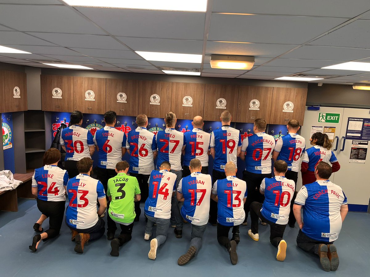 BRFCTrust's tweet image. 🥳We held a fantastic event last Friday to celebrate 1️⃣ year since the founding of Blackburn Rovers Dads FC!

🤝The group was founded in collaboration with Maggie’s Stillbirth Legacy and Friends of Serenity, and provides a supportive and understanding community for men navigating…