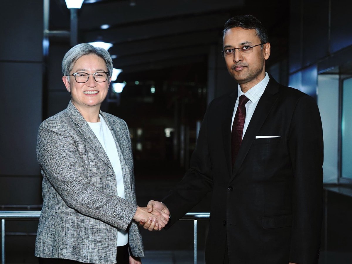 ani_digital's tweet image. Australian FM Wong arrives in India for 16th India-Australia Foreign Ministers' framework dialogue

Read @ANI Story | aninews.in/news/world/asi…
#AustralianFM #PennyWong #India #IndiaAustralia #ForeignMinisters #framework #Jaishankar