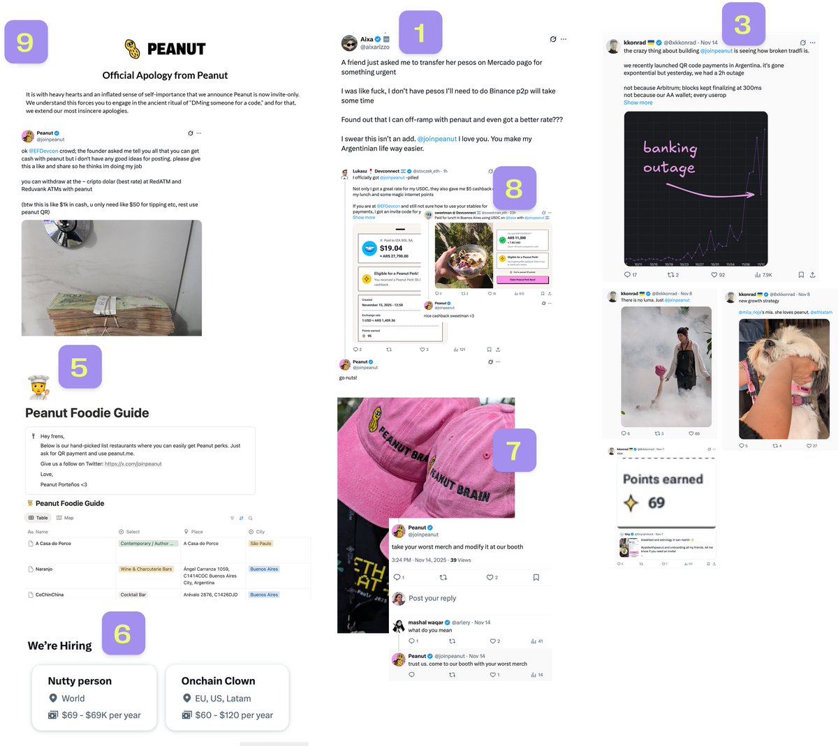 kalashnikovapv's tweet image. One crypto app i’m excited about is @joinpeanut

here&apos;s why I think they&apos;re crushing it.

1️⃣ First of all, it’s a product that just works.
5-25% card FX fees vs 0% with peanut QR. USDC to local pesos in 2 seconds.

It solves a real pain, and does it so well, it’s stupid not to…