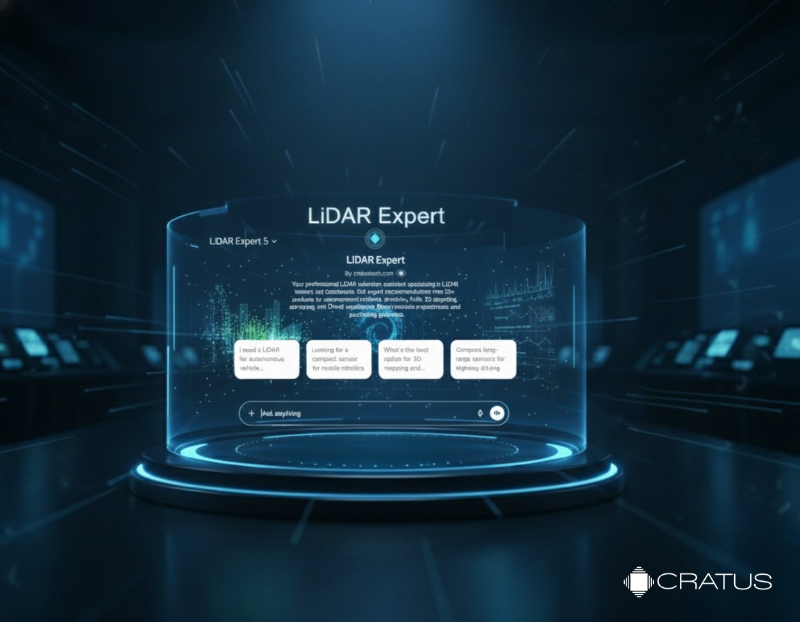 CRATUSTECH's tweet image. For everyone using LiDAR from Cratus, we’ve got something new for you!
You can now ask all your questions directly to our LiDAR Expert assistant.
Anything you’re unsure about, just reach out here:
 🔗 chatgpt.com/g/g-68d9bd75fa…
#LiDAR #LiDARExpert #TechSupport #Innovation