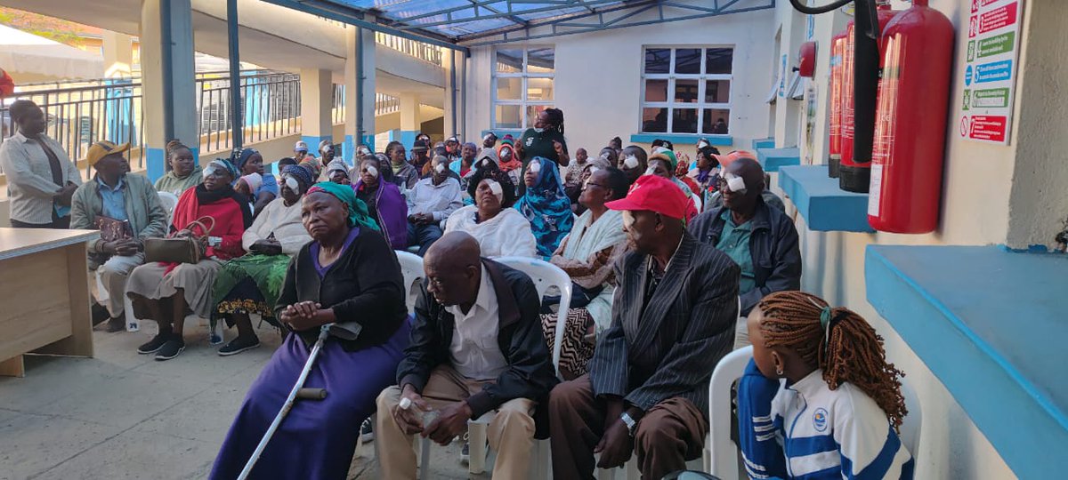 We kicked off the week with an Eye &amp; Cataract Surgery Camp that restored clear sight to dozens of patients across Nairobi.

Thanks to our partners, #AAU and #JKUAT, as well as the Nairobi City County Government, for supporting this important initiative.

#MLKH #RestoringSight