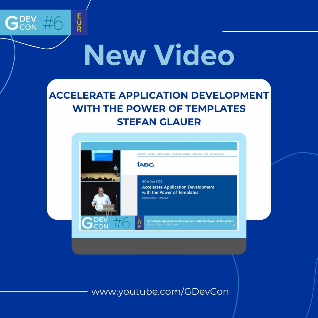 GDevConference's tweet image. 🎥 Now on #GDevCon YouTube: Accelerate Application Development with the Power of Templates. Stefan shows how a well designed LabVIEW project template can bring structure, consistency and faster development to your applications. Watch now: bit.ly/G6Stefan #LabVIEW