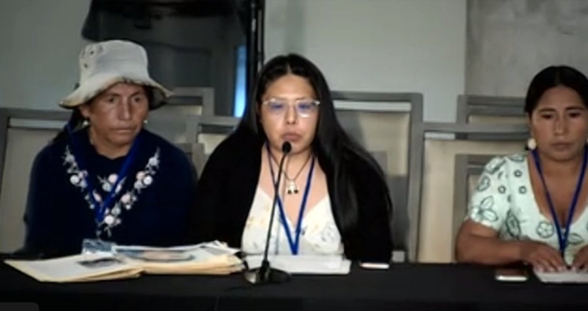 Hoy se cumplen 6 años de la masacre de Senkata. Semanas después de la liberación ilegal de la autora principal Áñez, las familias de las víctimas viajaron a EE.UU. para presentarse ante la <a href="/CIDH/">CIDH - IACHR</a>. 

"Lucharé hasta el final", afirma Gloria Quisbert.