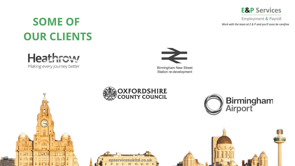 epservicesuk's tweet image. We work with all sizes of clients and in multiple industries like healthcare and cleaning.

If you have any questions about employment regulations then please get in touch, we’re a friendly team.

t: 0844 057 0275
e: accounts@epservicesukltd.co.uk

#PayrollServices #HRSolutions