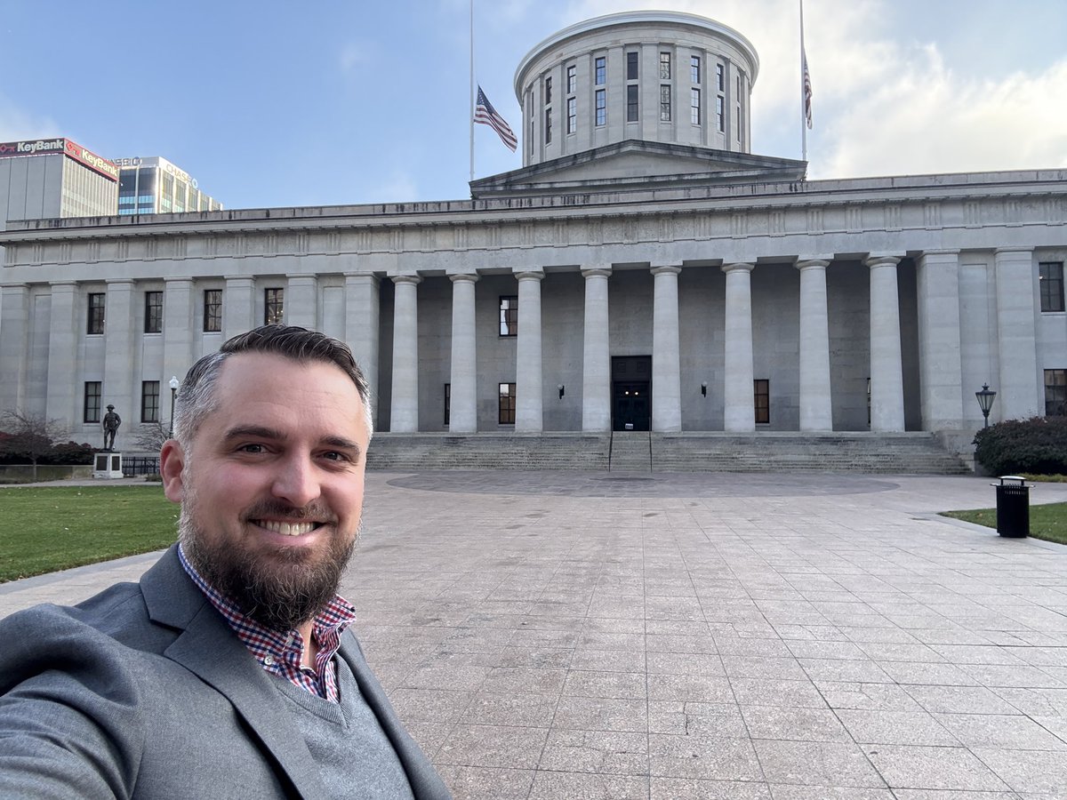 The <a href="/abundanceinst/">Abundance Institute</a> is at the <a href="/OhioXOrg/">OhioX</a> AI Summit <a href="/cscc_edu/">Columbus State</a> today!

We stopped by the <a href="/OhioStatehouse/">Ohio Statehouse</a> and the <a href="/OhioChamber/">Ohio Chamber</a> this morning too!

cc: <a href="/Parker_Jeppesen/">Parker Jeppesen</a>