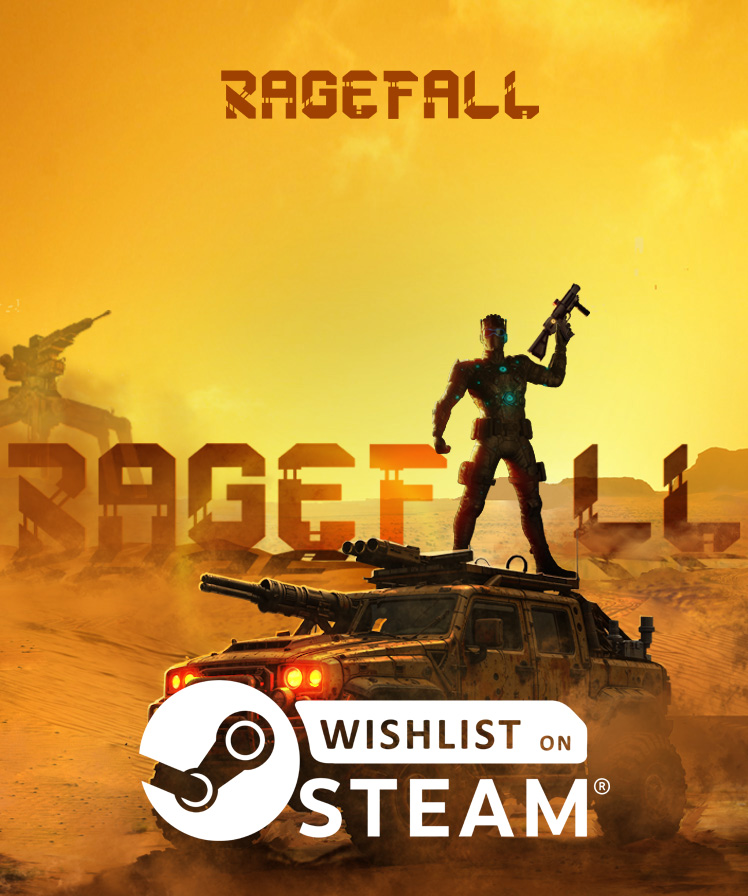 RageFallgame's tweet image. RageFall is a post-apocalyptic third-person shooter and Vehicular Combat MMORPG where players explore a world destroyed by a mysterious force called the Signal.
Made with Unreal Engine.

Wishlist on Steam Now:
store.steampowered.com/app/3976320/Ra… 

@Steam @EpicGames #madewithunreal…