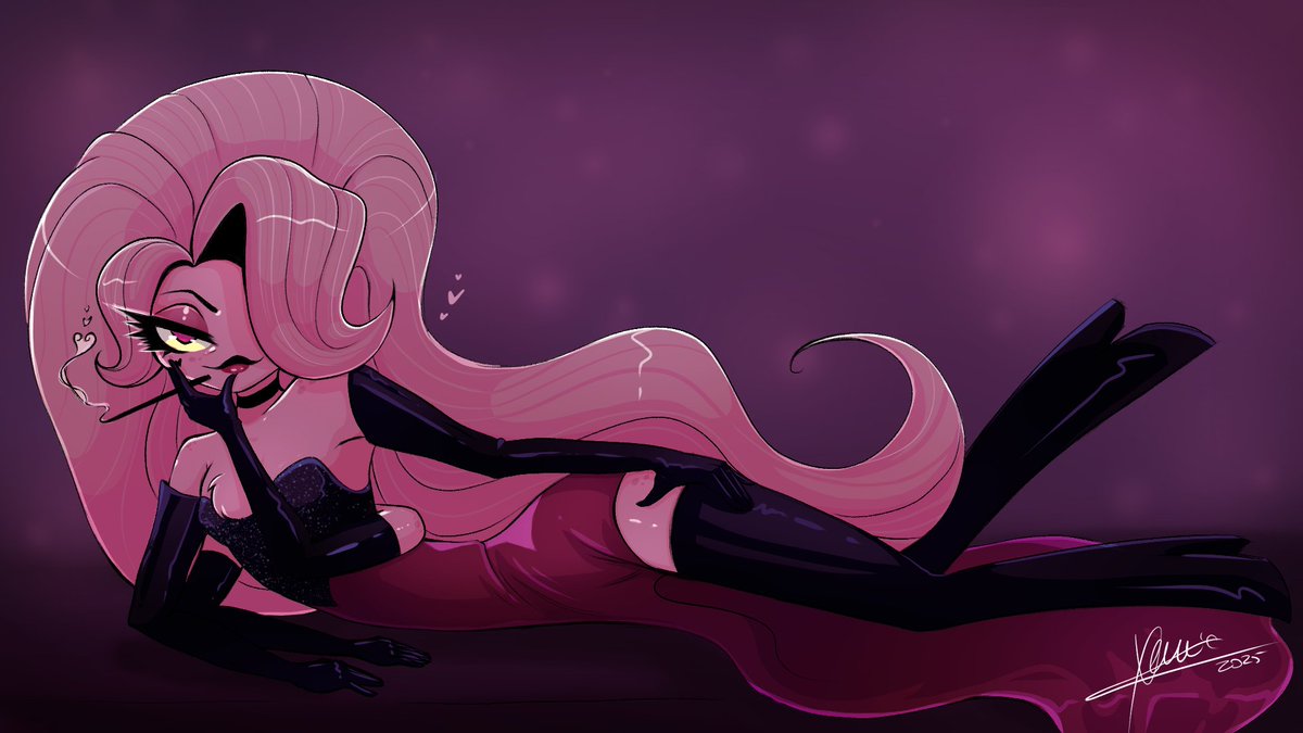 Angel Dust over here stealing every heart including mine. His song is one of my favourites from this season, so beautiful~

#HazbinHotelFanart #angeldust #hazbinhotelseason2