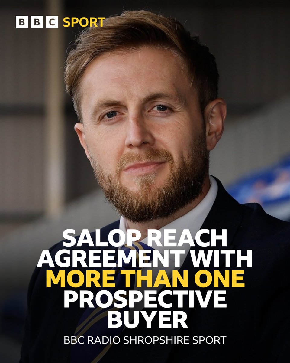 BBCShropSport's tweet image. 🚨 Shrewsbury takeover latest 🚨

Salop have agreed multiple agreements with more than one prospective buyer, but no funds have been received so far and as a result haven&apos;t entered into exclusivity

Extra:
Short-term move away from DoF model 

📻 @BBCShropSport | #BBCFootball