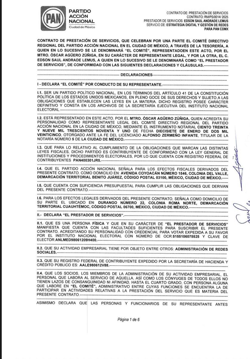 ⚠️ #IMPORTANTE | LÍDER DE GEN Z ES EMPLEADO DEL #PAN. COBRÓ 2 MILLONES DE PESOS POR MANIPULACIÓN DE REDES SOCIALES Y CONTRATAR A INFLUENCERS COMO YULAY, LUISITO COMUNICA, CEREBROS, FARID DIECK, ENTRE OTROS, PARA INFLAR LA CONVOCATORIA DE LOS ODIADORES DE LA CUARTA TRANSFORMACIÓN.
