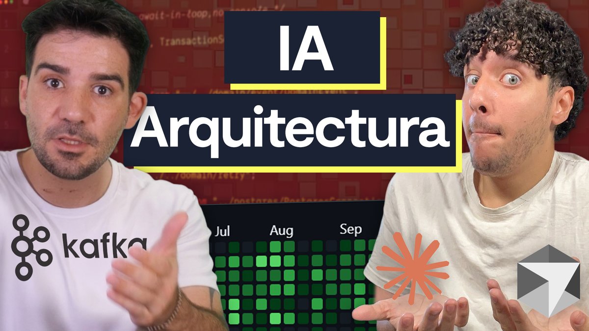 CodelyTV's tweet image. ¡Mañana haremos un directo especial!

A las 18h vamos a hablar sobre cómo aprender IA y Arquitectura de Software en Codely en 2026.

Pasito a pasito, además de comentar todas las novedades que han pasado durante este año.