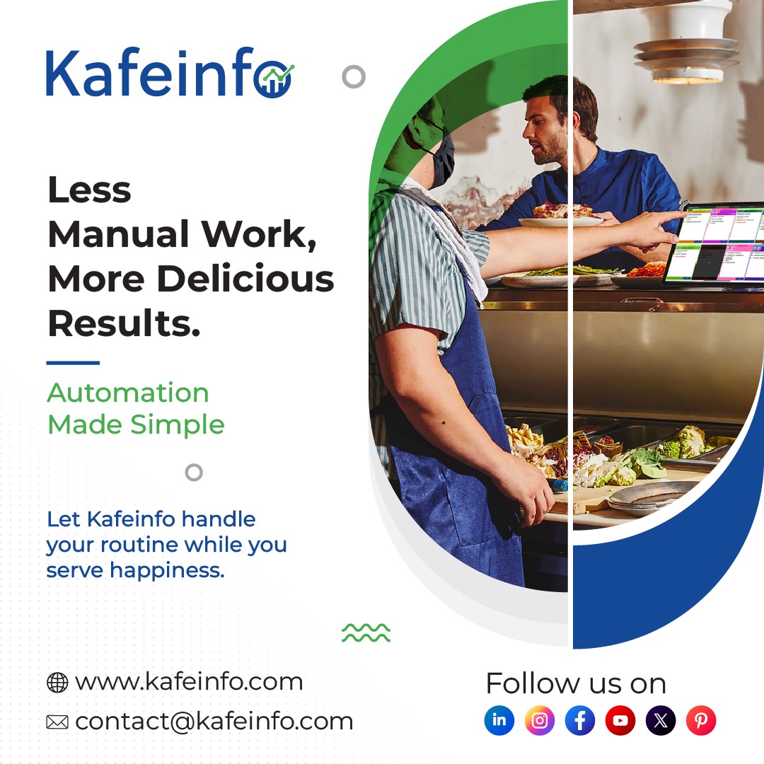 Kafe_Info's tweet photo. Serve Better, Work Smarter with Kafeinfo

#Kafeinfo #ClientLove #SmartSolutions #CateringMadeEasy #EventManagement #RestaurantSolutions #CustomerExperience #WorkSmarter #BusinessGrowth #CateringSuccess #SimplifyManagement #BusinessOnTheGo #ServiceThatShines #SmartIntegrations https://t.co/31TsZOmQm5