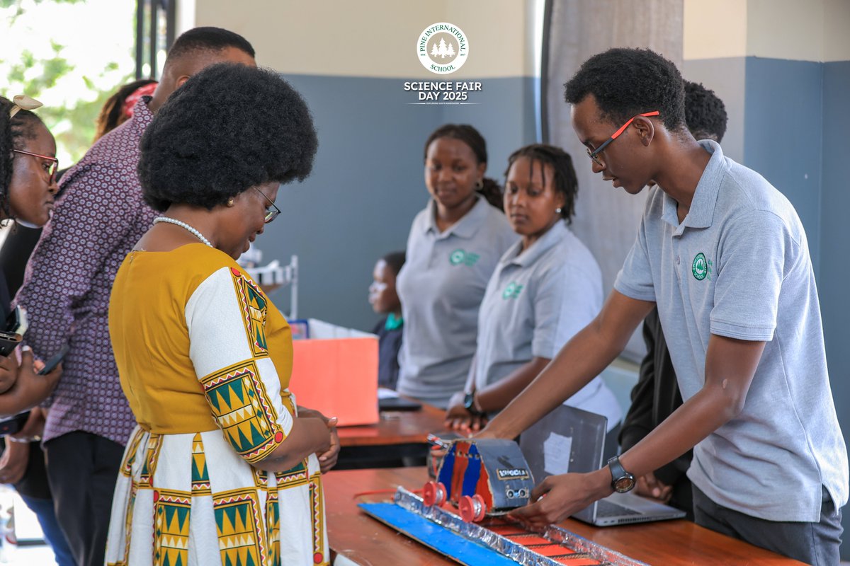 pis_naalya's tweet photo. Explore God’s Handiwork: Science Fair 2025

Our young innovators shone as they presented projects in applied science, automation & robotics to solve real-world challenges. 
Grateful to our parents and Hon. Monica Musenero. “Every good gift is from above.” — James 1:17

#STEM #Innovation #SDGs #Excellence #Leadership #Creativity #Godcentric #LifelongLearning