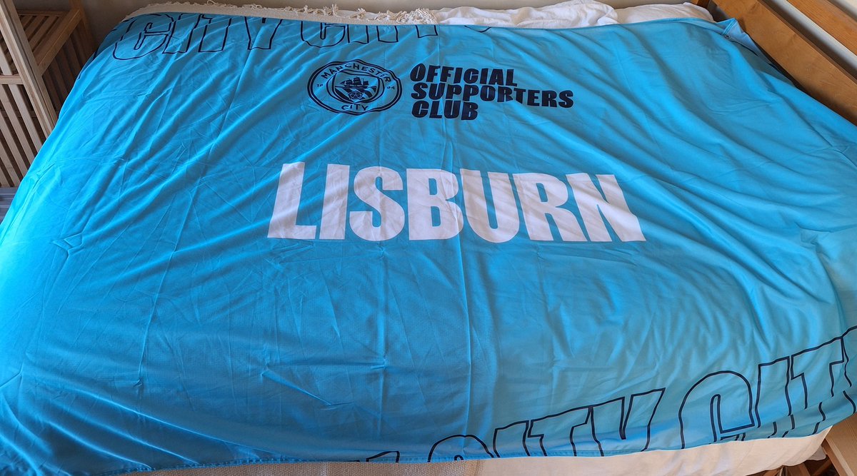 New Bed Sheet just arrived in the post 😅