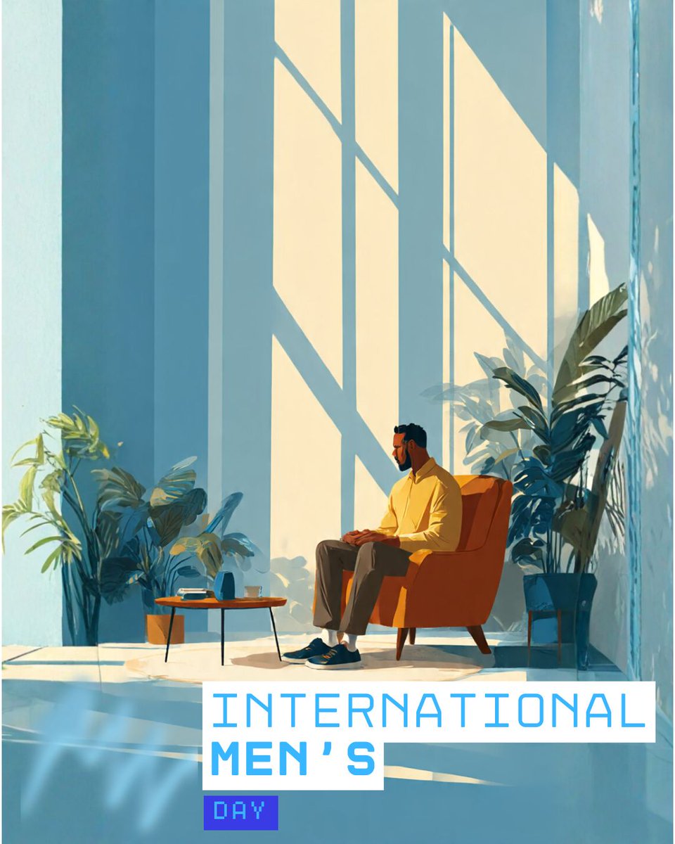 RALMTech's tweet image. 🧠💙 #InternationalMensDay reminds us:
Men’s mental health matters
It’s okay to talk. It’s okay to ask for help
Strength isn’t silence - strength is vulnerability, honesty, &amp;amp; choosing to heal

Check in with the men in your life today
A simple “You good, bro?” may open a door