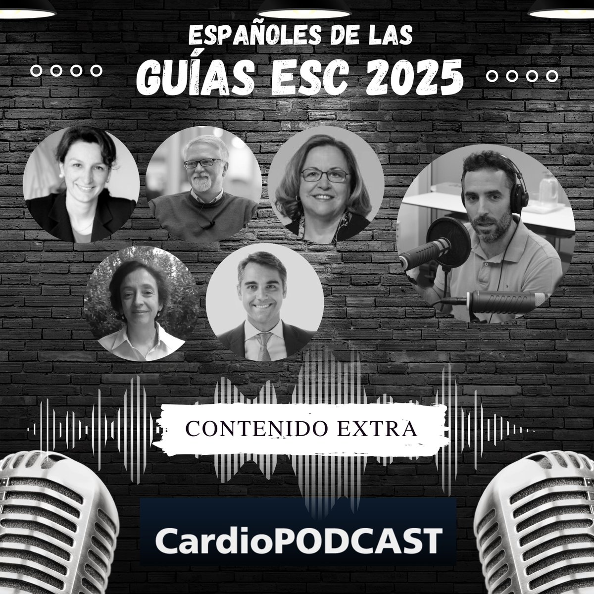 secardiologia's tweet photo. 🎧¡Extra, extra! Salimos del esquema habitual en #CardioPODCAST para ofrecer un análisis de cada una de las guías europeas de práctica clínica de 2025 en formato reducido. Quédate y escucha los apuntes que comparten algunos de los cardiólogos españoles implicados en su elaboración con el moderador Felipe Díez del Hoyo.

https://t.co/7qLC0x6InU

@felipediezhoyo @fernidom @Antonia_Sambola @lbadimon @VDelgadoGarcia