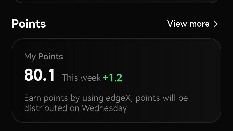 CryptoCorgiXd's tweet image. [이번 주 edgeX 1.2 포인트 획득🔥]

이번 @edgeX_exchange 포인트는 총 1.2포인트를 얻었네요.

거래량 자체는 코인이 죄다 물려있으니....
200K정도 거래를 한 것 같습니다.
전 주랑 비교하면 채단가가 썩 나쁘지 않아 보입니다.

지금 거진 많은 포지션이 물려있는데, 비트가 한번 힘을 내줘야…