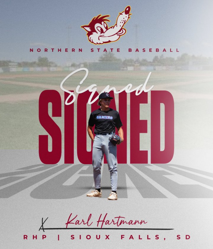 NSUWOLVES_BS's tweet image. Signed!  

Welcome to the Pack, @KarlHartmann08!  

#GoWolves