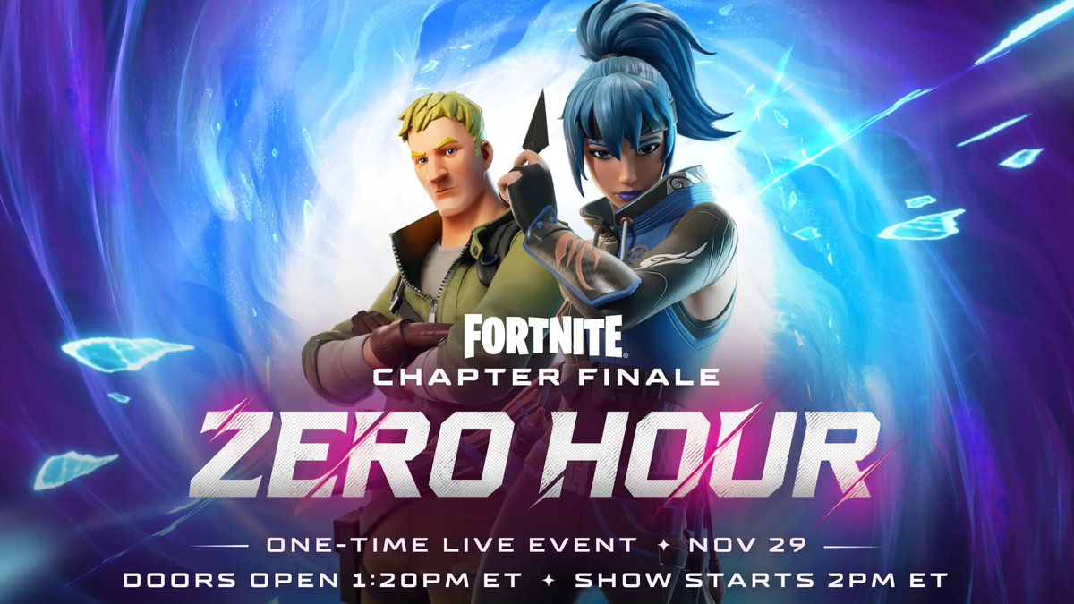 HYPEX's tweet image. ZERO HOUR PROMO ART 4K

NOVEMBER 29 @ 2pm ET