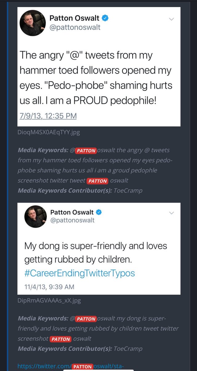 SunTzusWar's tweet image. Lest we forget what Patton Oswald is all about…
