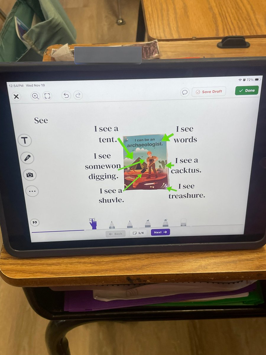 mspuente17's tweet image. New iTime station using the See Think Wonder thinking routine! 💭 

Each week we will change the career poster and students will complete their See Think Wonder Seesaw. 

Then they will research their wondering and create an informational product. 

#AVID #risddreambig #RISDTLA